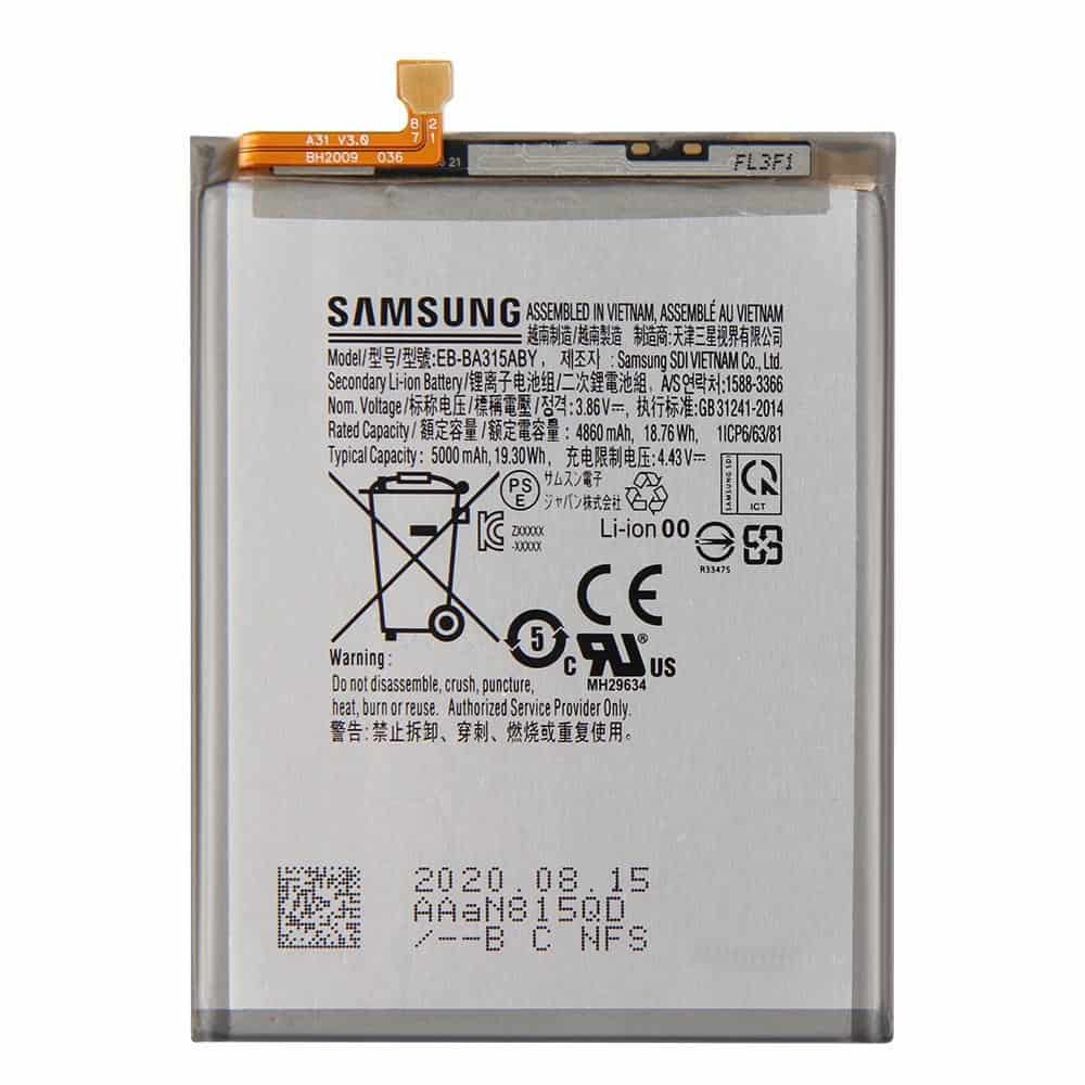 Original Battery Replacement for Samsung Galaxy A31 - EB-BA315ABY